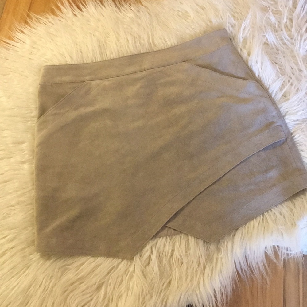 Suede skirt by BCBGmaxazria